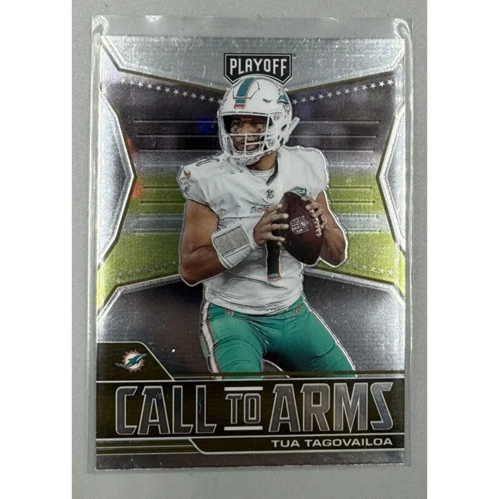 2021 Panini Playoff - Call to Arms #CA-TTA Tua Tagovailoa Miami Dolphins‎